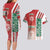 Morocco Football Couples Matching Long Sleeve Bodycon Dress and Hawaiian Shirt Atlas Lions Soccer - Road To Champion