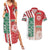 Morocco Football Couples Matching Summer Maxi Dress and Hawaiian Shirt Atlas Lions Soccer - Road To Champion