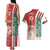 Morocco Football Couples Matching Tank Maxi Dress and Hawaiian Shirt Atlas Lions Soccer - Road To Champion