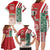 Morocco Football Family Matching Long Sleeve Bodycon Dress and Hawaiian Shirt Atlas Lions Soccer - Road To Champion