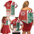 Morocco Football Family Matching Off Shoulder Short Dress and Hawaiian Shirt Atlas Lions Soccer - Road To Champion