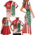 Morocco Football Family Matching Short Sleeve Bodycon Dress and Hawaiian Shirt Atlas Lions Soccer - Road To Champion