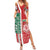 Morocco Football Family Matching Summer Maxi Dress and Hawaiian Shirt Atlas Lions Soccer - Road To Champion