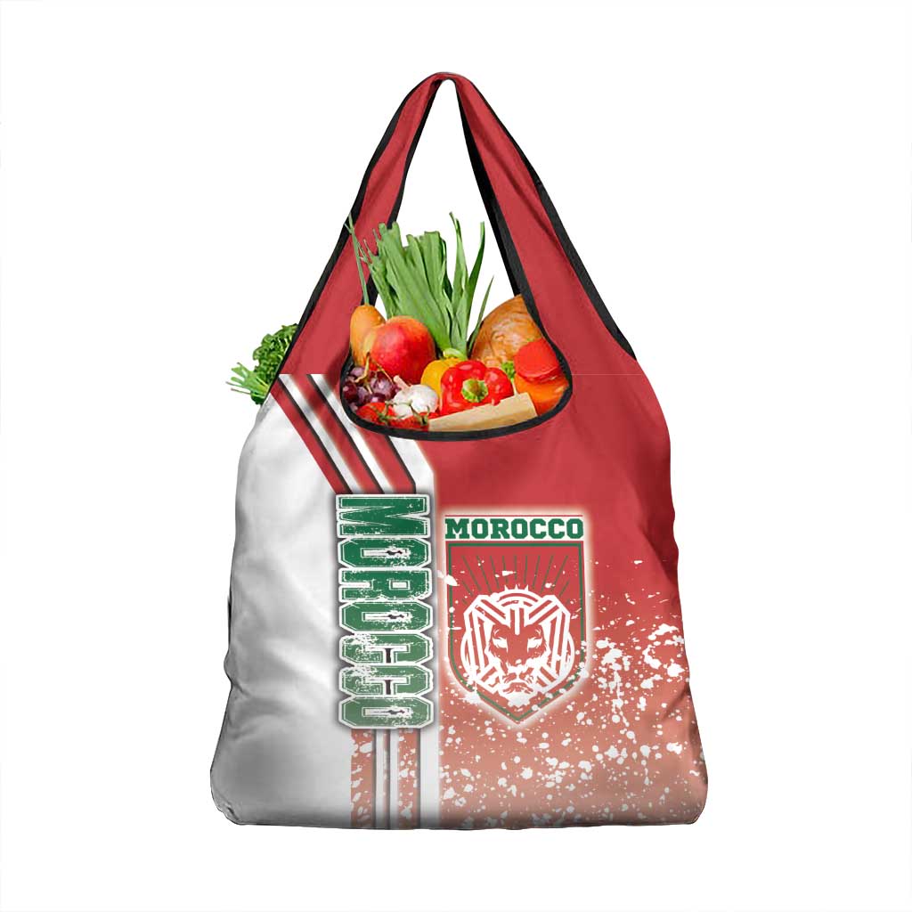 Morocco Football Grocery Bag Atlas Lions Soccer - Road To Champion