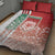 Morocco Football Quilt Bed Set Atlas Lions Soccer - Road To Champion