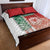 Morocco Football Quilt Bed Set Atlas Lions Soccer - Road To Champion