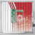 Morocco Football Shower Curtain Atlas Lions Soccer - Road To Champion