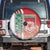 Morocco Football Spare Tire Cover Atlas Lions Soccer - Road To Champion