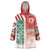 Morocco Football Wearable Blanket Hoodie Atlas Lions Soccer - Road To Champion