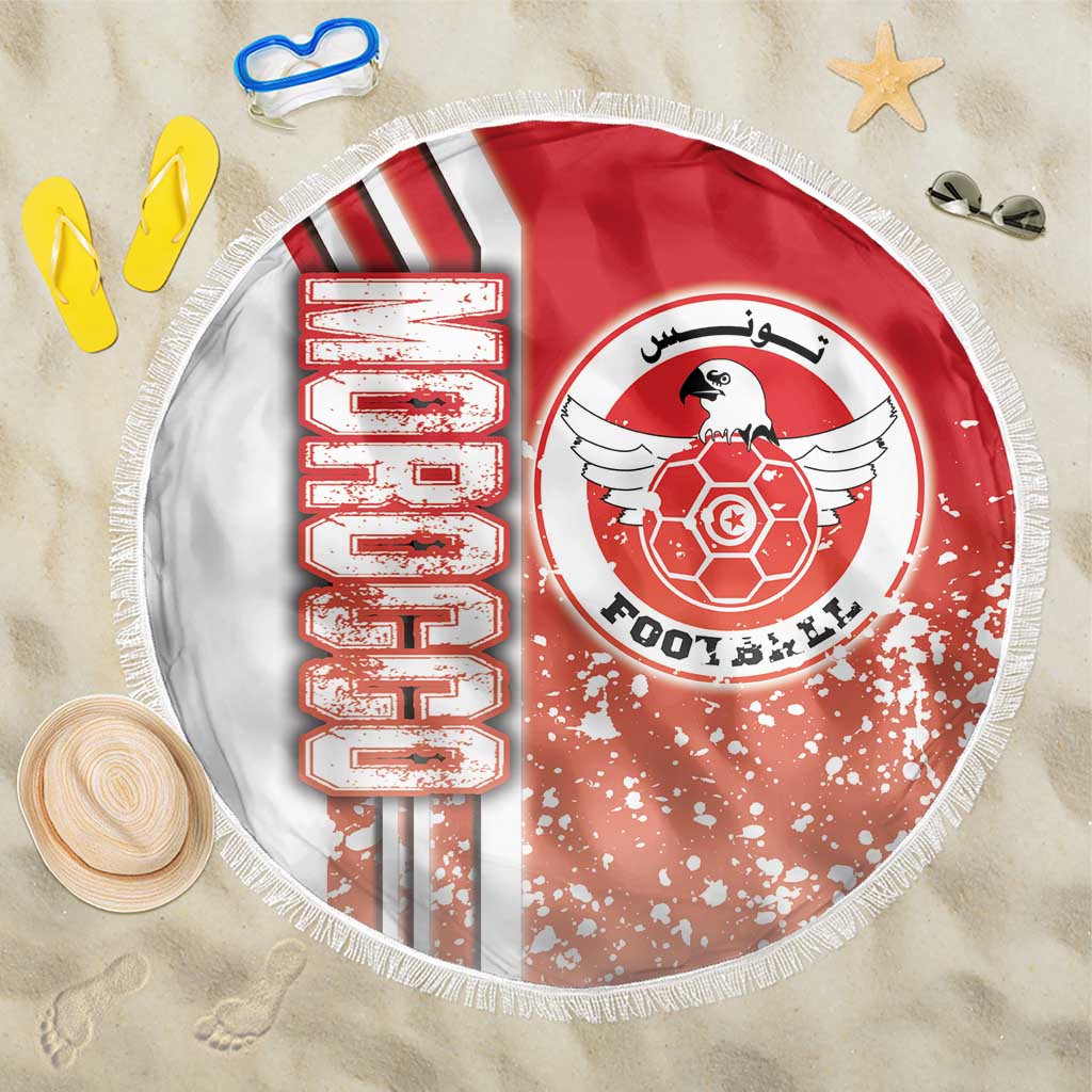 Tunisia Football Beach Blanket Eagles of Carthage Soccer - Road To Champion