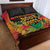 African Map Graffiti Quilt Bed Set Know You Roots - Wonder Print Shop