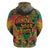 African Map Graffiti Zip Hoodie Know You Roots - Wonder Print Shop