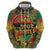 African Map Graffiti Zip Hoodie Know You Roots - Wonder Print Shop