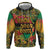 African Map Graffiti Zip Hoodie Know You Roots - Wonder Print Shop