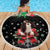 Cavalier King Charles Spaniel Xmas Ball Beach Blanket Christmas Dog Lovers - Wonder Print Shop