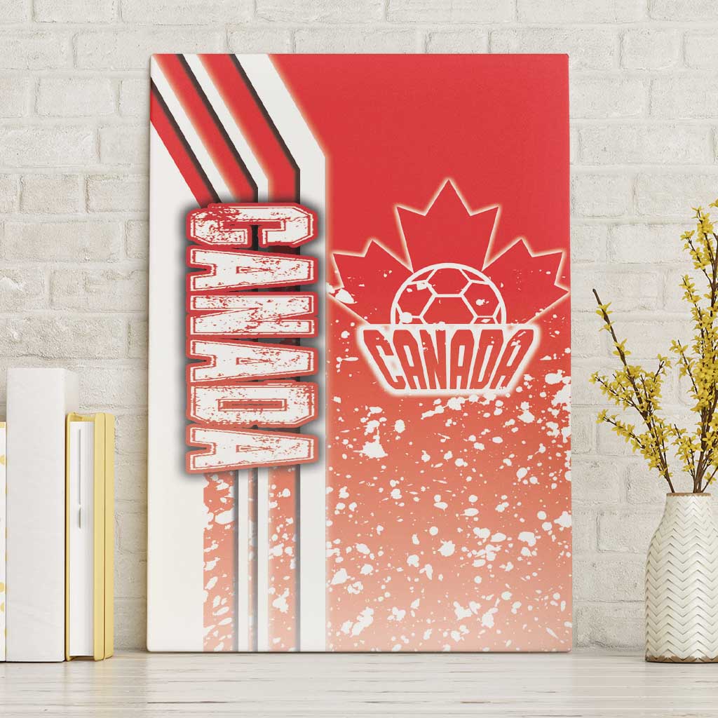 Canada Football Canvas Wall Art Canucks Soccer - Road To Champion