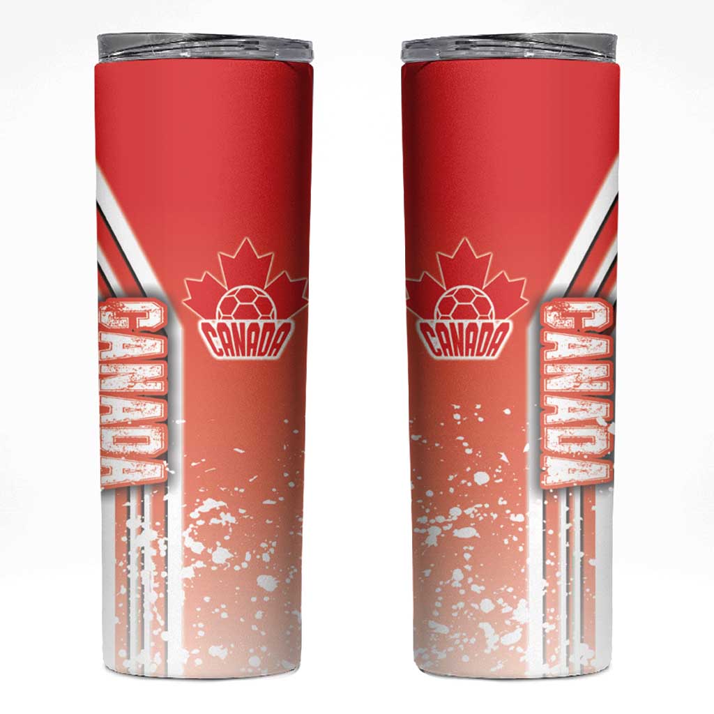 Canada Football Skinny Tumbler Canucks Soccer - Road To Champion