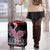 Flamingo Im Dreaming Of A Pink Christmas Luggage Cover - Wonder Print Shop