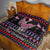 Flamingo Im Dreaming Of A Pink Christmas Quilt - Wonder Print Shop