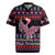 Flamingo Im Dreaming Of A Pink Christmas Rugby Jersey - Wonder Print Shop