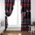 Flamingo Im Dreaming Of A Pink Christmas Window Curtain - Wonder Print Shop