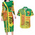 Senegal Football Couples Matching Long Sleeve Bodycon Dress and Hawaiian Shirt Lions of Teranga Soccer - Road To Champion - Wonder Print Shop