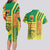 Senegal Football Couples Matching Long Sleeve Bodycon Dress and Hawaiian Shirt Lions of Teranga Soccer - Road To Champion - Wonder Print Shop