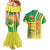 Senegal Football Couples Matching Mermaid Dress and Hawaiian Shirt Lions of Teranga Soccer - Road To Champion - Wonder Print Shop