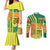 Senegal Football Couples Matching Mermaid Dress and Long Sleeve Button Shirt Lions of Teranga Soccer - Road To Champion