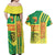 Senegal Football Couples Matching Off Shoulder Maxi Dress and Hawaiian Shirt Lions of Teranga Soccer - Road To Champion - Wonder Print Shop