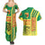 Senegal Football Couples Matching Summer Maxi Dress and Hawaiian Shirt Lions of Teranga Soccer - Road To Champion - Wonder Print Shop