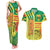 Senegal Football Couples Matching Tank Maxi Dress and Hawaiian Shirt Lions of Teranga Soccer - Road To Champion - Wonder Print Shop