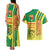 Senegal Football Couples Matching Tank Maxi Dress and Hawaiian Shirt Lions of Teranga Soccer - Road To Champion - Wonder Print Shop