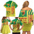 Senegal Football Family Matching Off Shoulder Short Dress and Hawaiian Shirt Lions of Teranga Soccer - Road To Champion - Wonder Print Shop