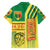 Senegal Football Family Matching Off Shoulder Short Dress and Hawaiian Shirt Lions of Teranga Soccer - Road To Champion - Wonder Print Shop