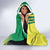 Senegal Football Hooded Blanket Lions of Teranga Soccer - Road To Champion