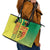 Senegal Football Leather Tote Bag Lions of Teranga Soccer - Road To Champion - Wonder Print Shop