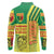 Senegal Football Long Sleeve Polo Shirt Lions of Teranga Soccer - Road To Champion - Wonder Print Shop