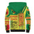 Senegal Football Sherpa Hoodie Lions of Teranga Soccer - Road To Champion - Wonder Print Shop