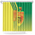 Senegal Football Shower Curtain Lions of Teranga Soccer - Road To Champion