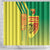 Senegal Football Shower Curtain Lions of Teranga Soccer - Road To Champion