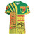 Senegal Football Women V-Neck T-Shirt Lions of Teranga Soccer - Road To Champion - Wonder Print Shop