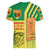 Senegal Football Women V-Neck T-Shirt Lions of Teranga Soccer - Road To Champion - Wonder Print Shop