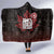 100% Canadian From Eh To Zed Hooded Blanket True North Strong and Free