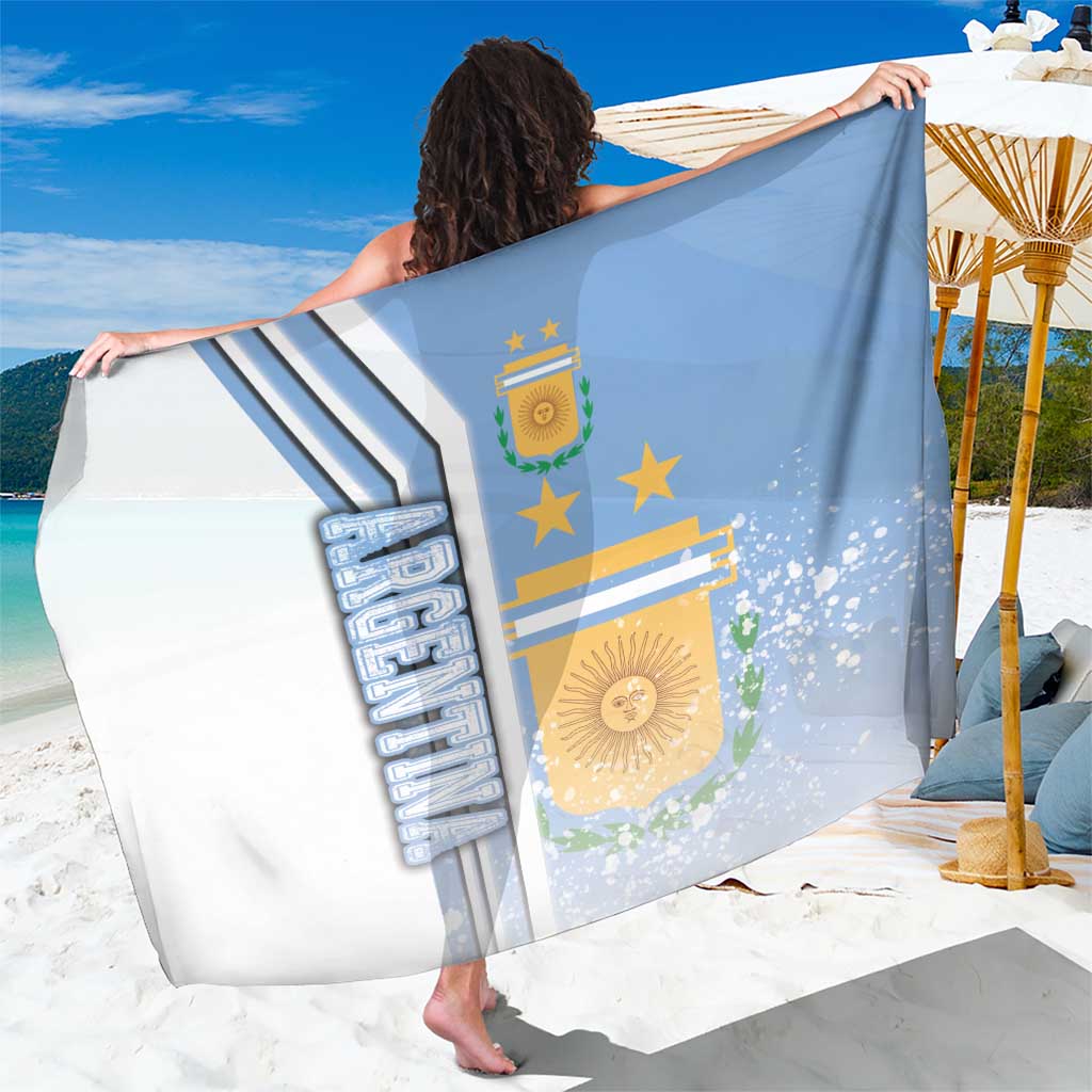 Argentina Football Sarong La Albiceleste Soccer - Road To Champion