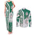 Mexico Football Couples Matching Tank Maxi Dress and Long Sleeve Button Shirt El Tri Soccer - Road To Champion