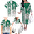 Mexico Football Family Matching Off The Shoulder Long Sleeve Dress and Hawaiian Shirt El Tri Soccer - Road To Champion