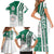 Mexico Football Family Matching Short Sleeve Bodycon Dress and Hawaiian Shirt El Tri Soccer - Road To Champion