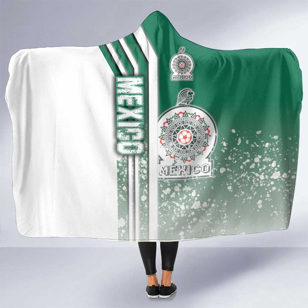 Mexico Football Hooded Blanket El Tri Soccer - Road To Champion