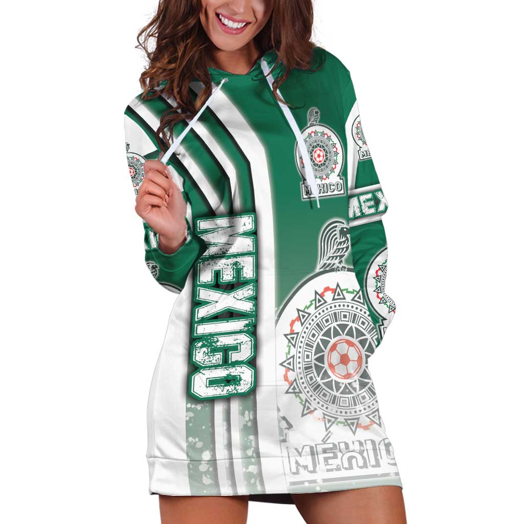 Mexico Football Hoodie Dress El Tri Soccer - Road To Champion